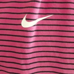 Short sleeve, nike, zip up, black an pink